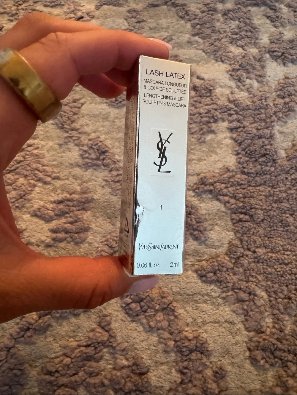 Yves Saint Laurent Lash Latex Mascara - Mini size -NWT